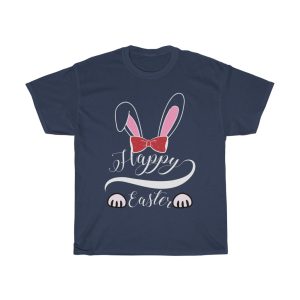 A Happy Easter Cute Bunny Eggs Easter Day Tshirt