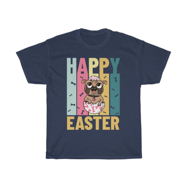 A Happy Easter Dog Lover Bunny Ears Eggs Tshirt