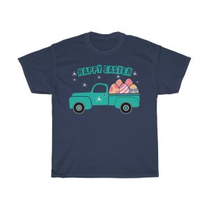 A Happy Easter Easter Truck With Eggs Tshirt