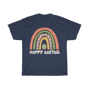 A Happy Easter Easter Day Eggs Rainbow Tshirt