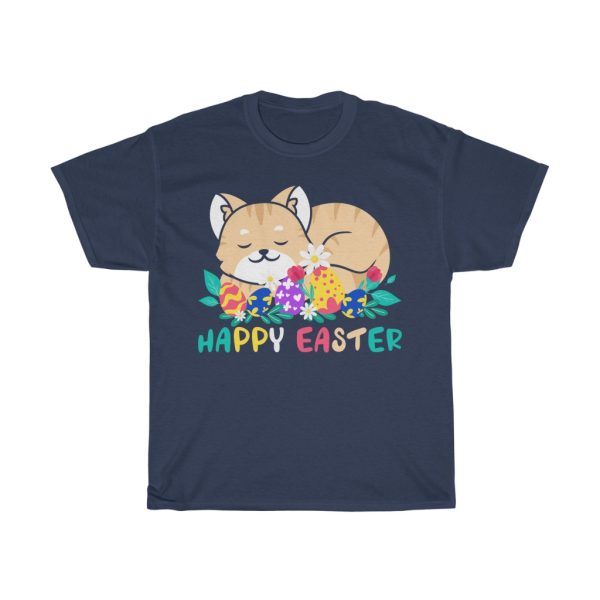 Easter Sunday Cat Bunny Tshirt