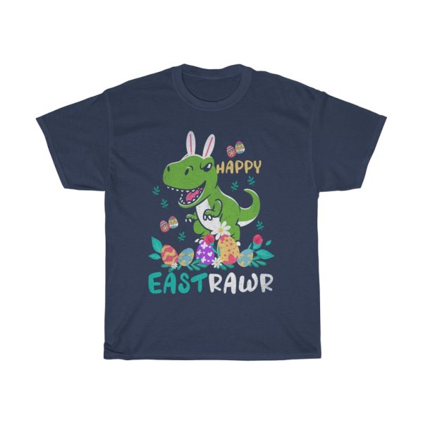 Easter Sunday Dinosaur Bunny Tshirt Design 1