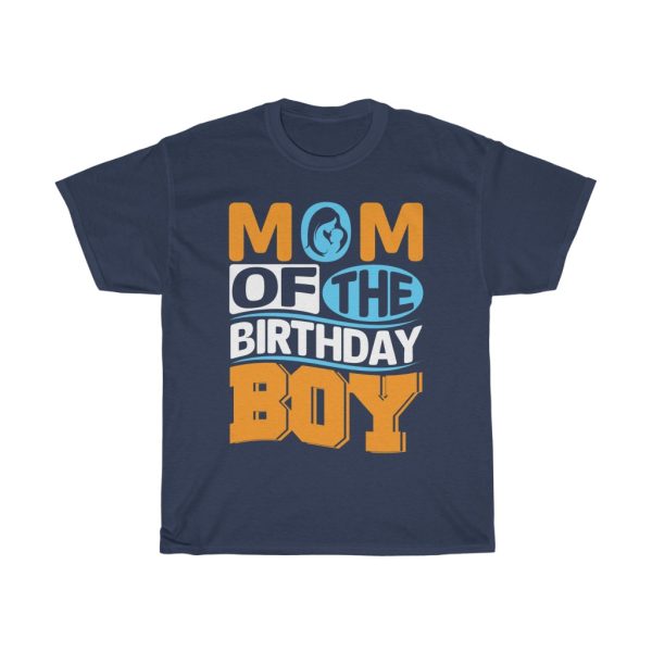 Mom Of The Birthday Boy Tshirt Design 3