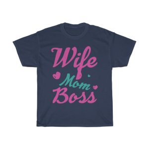 Wife Mom Boss Tshirt Design 2