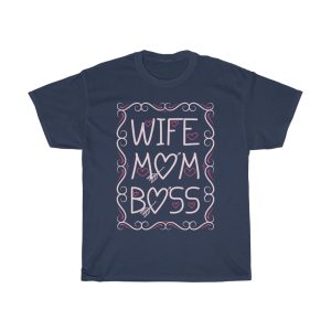 Wife Mom Boss Tshirt Design 3