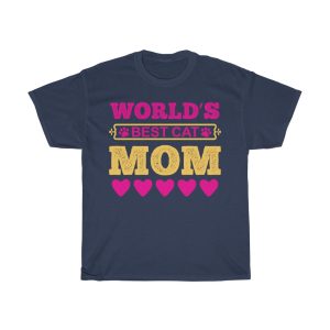 World’s Best Cat Mom Tshirt Design 2