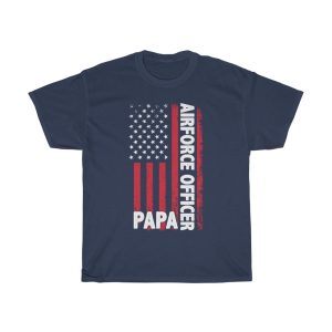 Airforce Officer Papa Gift Shirt