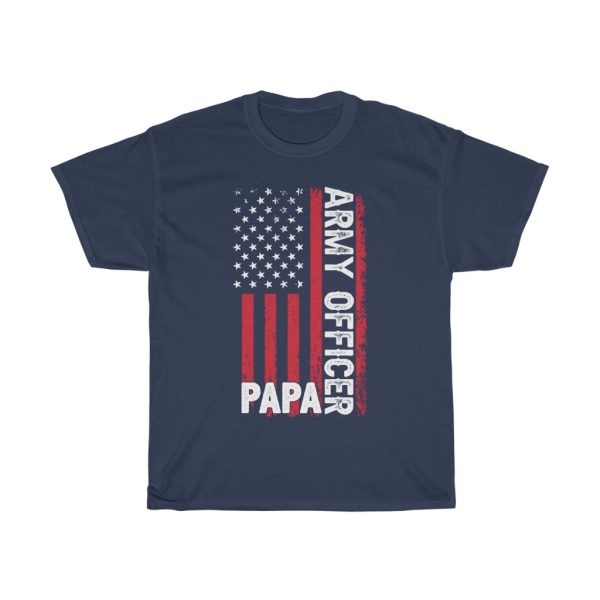 Army Officer Papa Gift Shirt