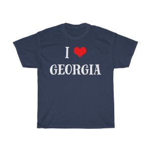 I Love Georgia Cool Gift T-shirt