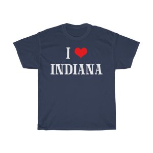 I Love Indiana Cool Gift T-shirt