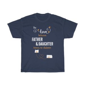 The Love Between Father & Daughter Kansas Cool Gift T-shirt