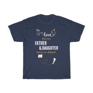 The Love Between Father & Daughter Delaware Cool Gift T-shirt