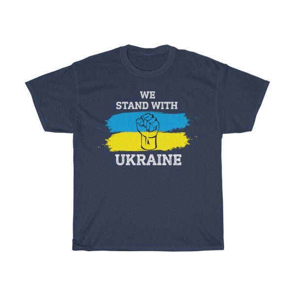 We Stand With Ukrain T-shirt Design 2