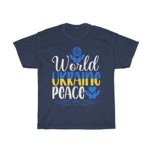 World Ukraine Peace Vector T-shirt