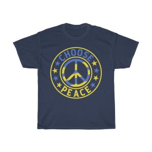 Choose Peace Save Ukraine T-shirt Design 2