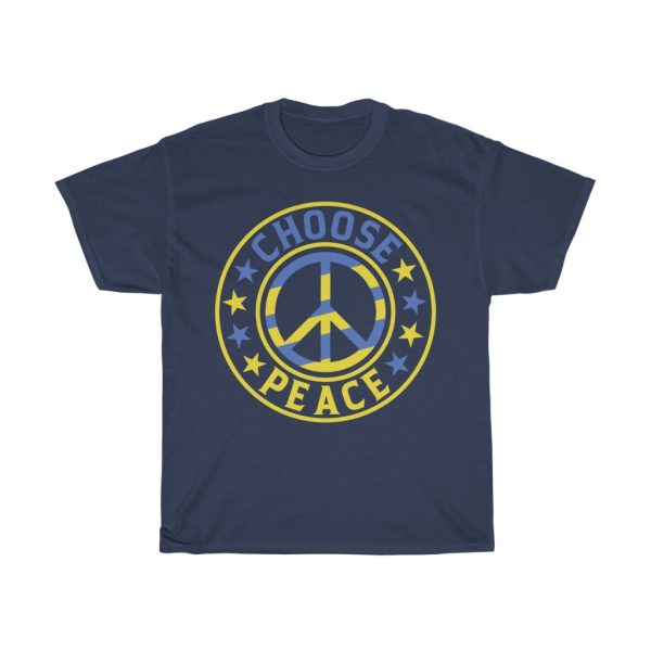 Choose Peace Save Ukraine T-shirt Design 2