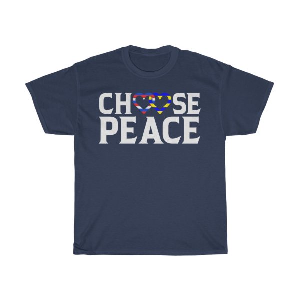 Choose Peace Support Ukraine T-shirt