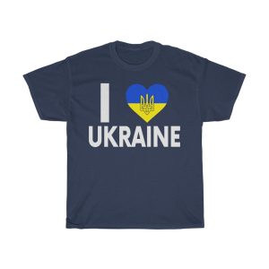 I Love Ukrainei Stand With T-shirt