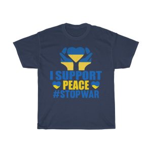 I Support Peace Stop War T-shirt Design 12