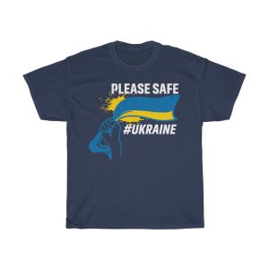 Please Safe Ukraine Design T-shirt