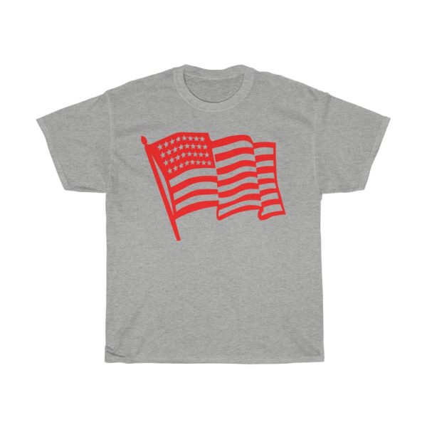 Usa Red Flag Tshirt