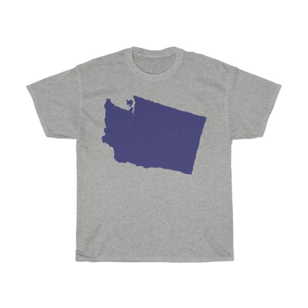 Washington State Map Tshirt