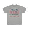 Adulting Difficult Af Zero Stars Tshirt