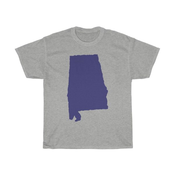 Alabama State Map Tshirt