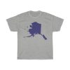 Alaska State Map Tshirt