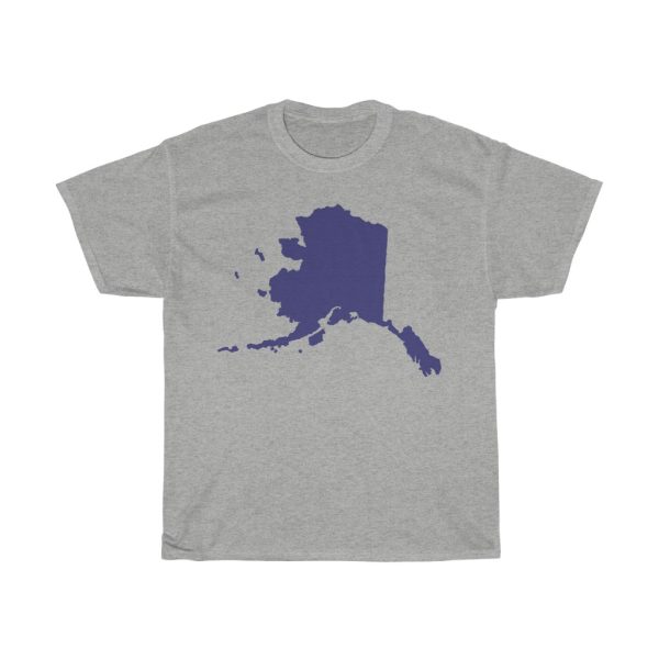 Alaska State Map Tshirt