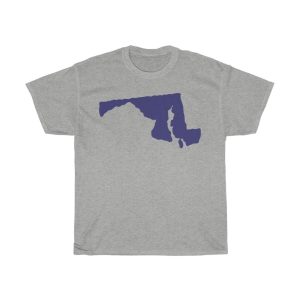 Maryland State Map Tshirt