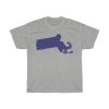 Massachusetts State Map Tshirt