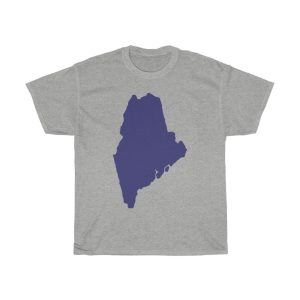 Maine State Map Tshirt