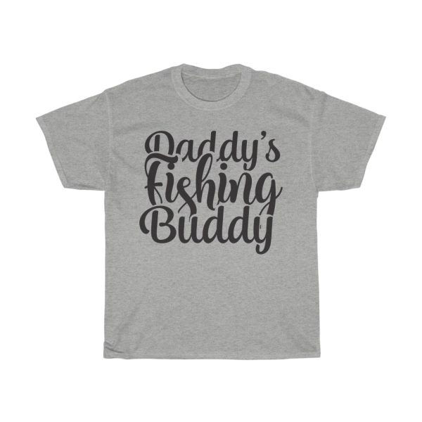 Daddy’s Fishing Buddy Fishing Design Tshirt