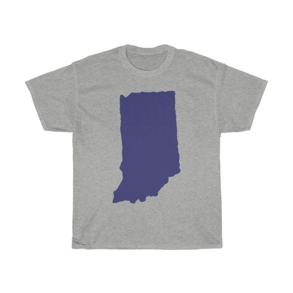 Indiana State Map Tshirt