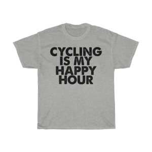 Cycling Is My Happy Hour Tshirt