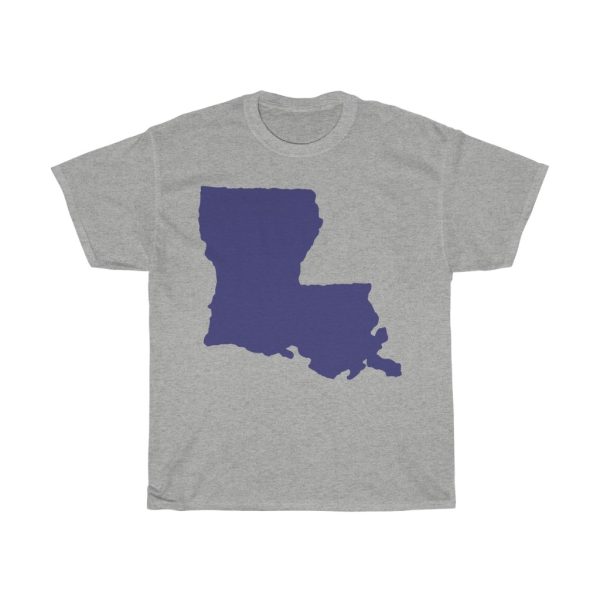 Louisiana State Map Tshirt