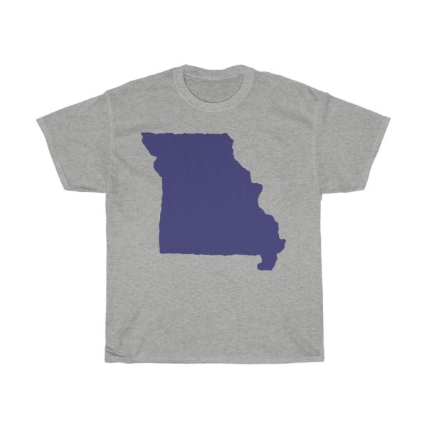 Missouri State Map Tshirt