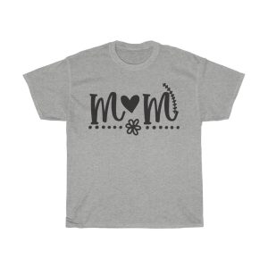 Mom Heart Design Tshirt