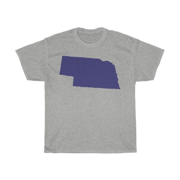 Nebraska State Map Tshirt