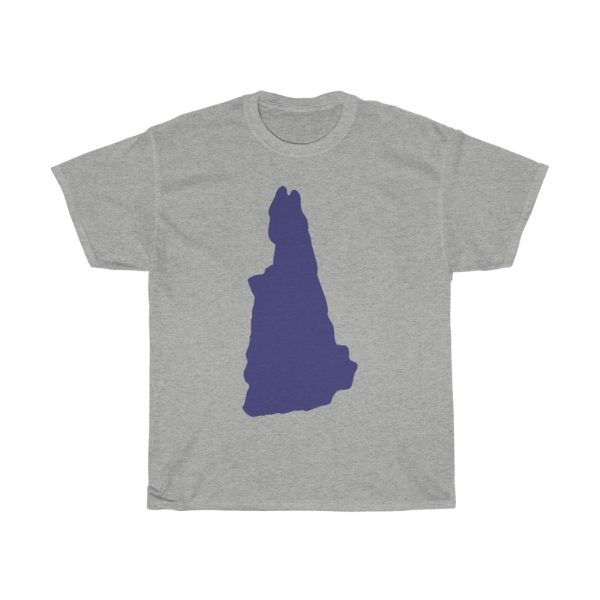 New Hampshire State Map Tshirt