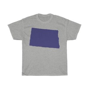 North Dakota State Map Tshirt