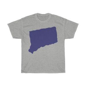 Connecticut State Map Tshirt