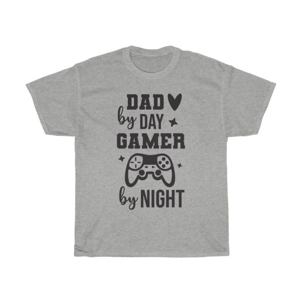 Dad By Day Gamer By Night Tshirt