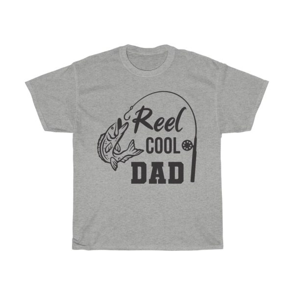 Reel Cool Dad Funny Tshirt