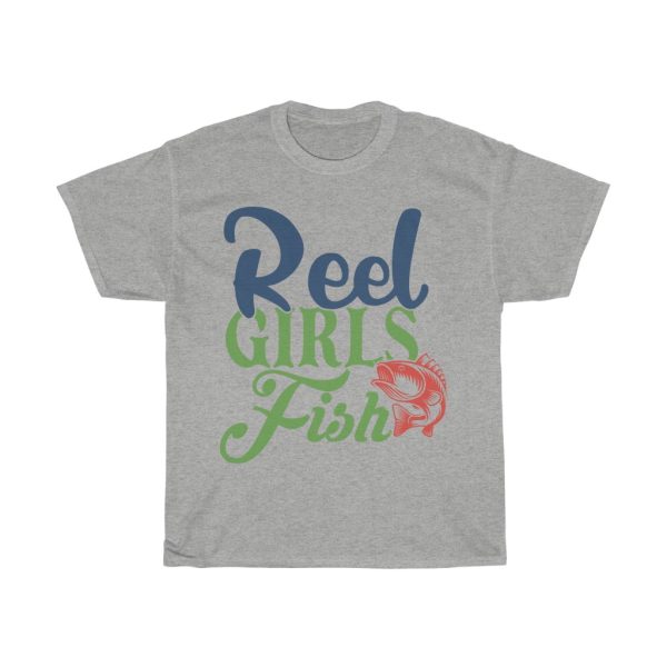 Reel Girlsfish Colorful Design Tshirt