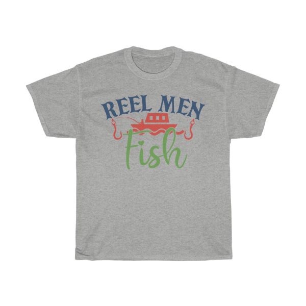 Reel Men Fish Tshirt