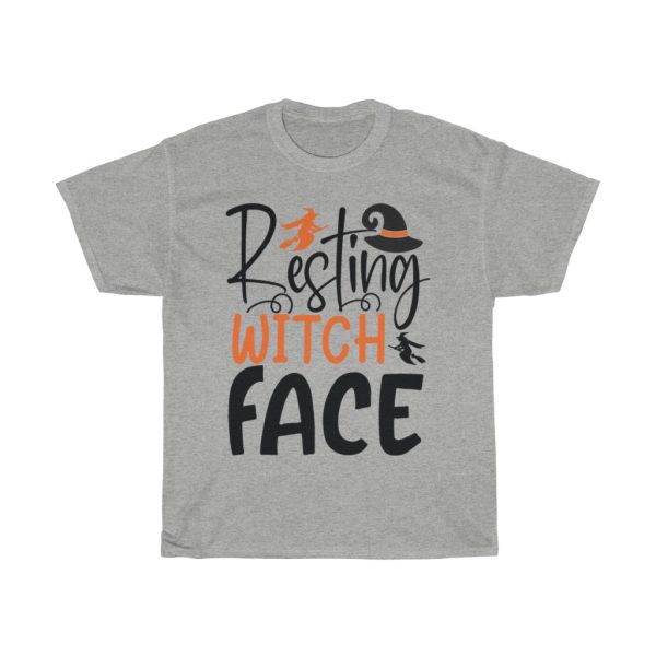 Resting Witch Face Halloween Tshirt