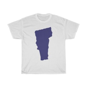 Vermont State Map Tshirt