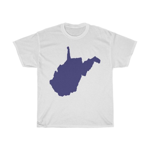 West Virginia State Map Tshirt